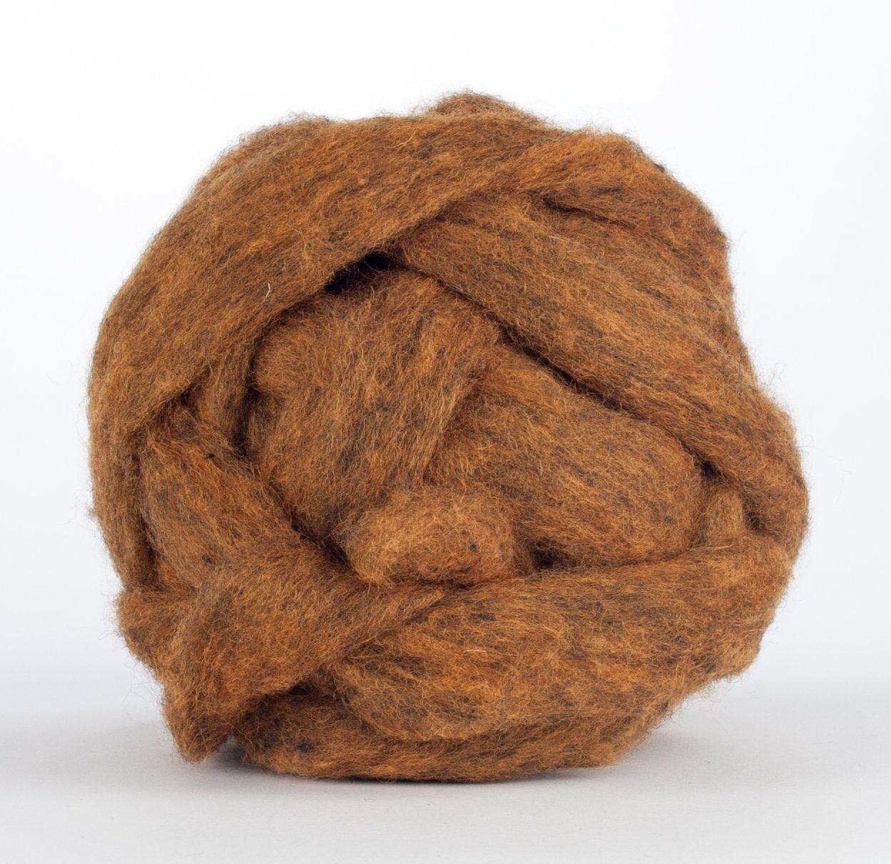 Corriedale Bulky Wool Roving-Sombrero